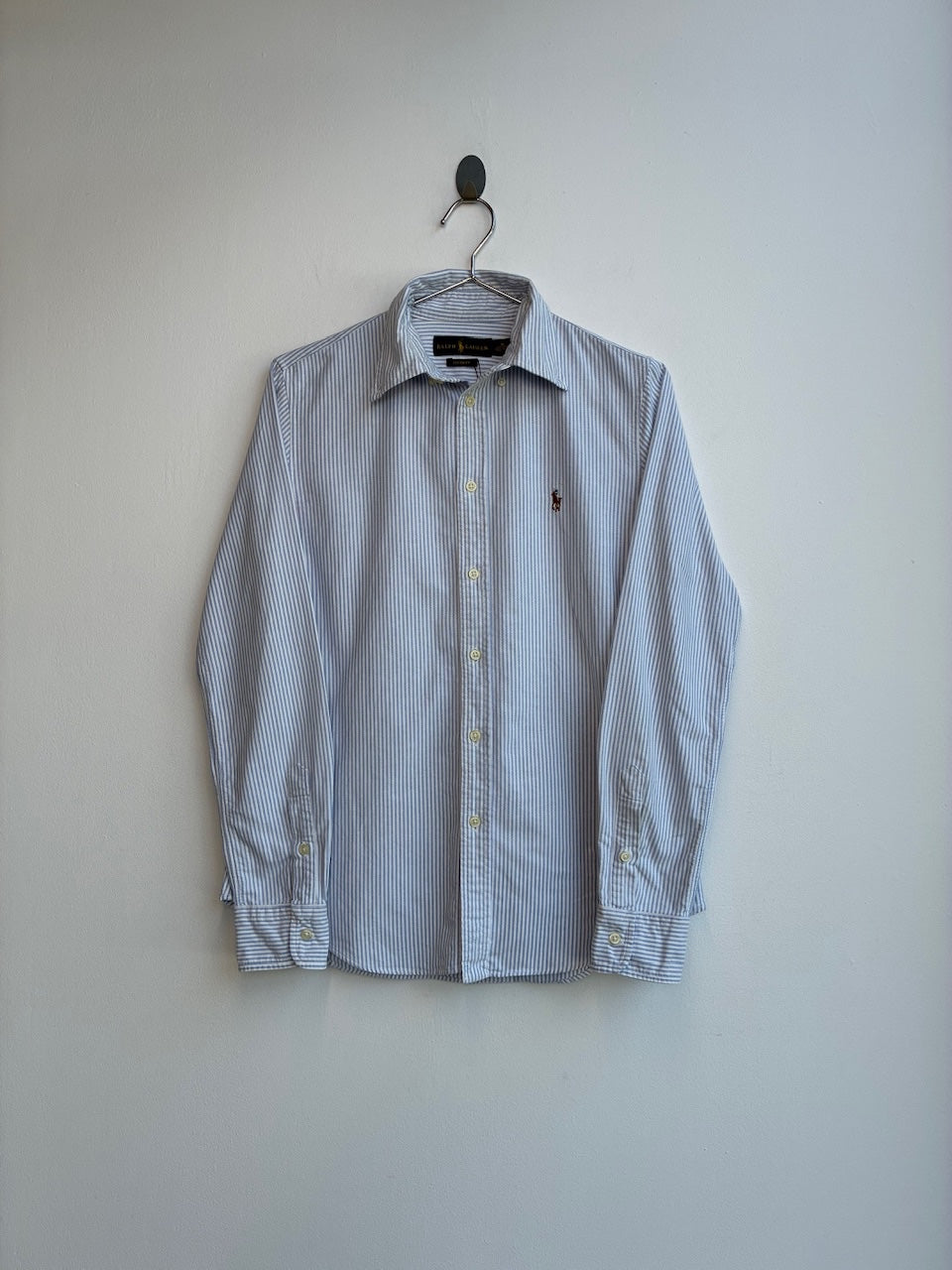 Ralph Lauren Ladies Striped Blue Shirt