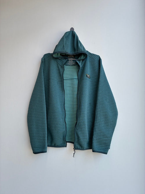 L.L Bean Teal Zip Up