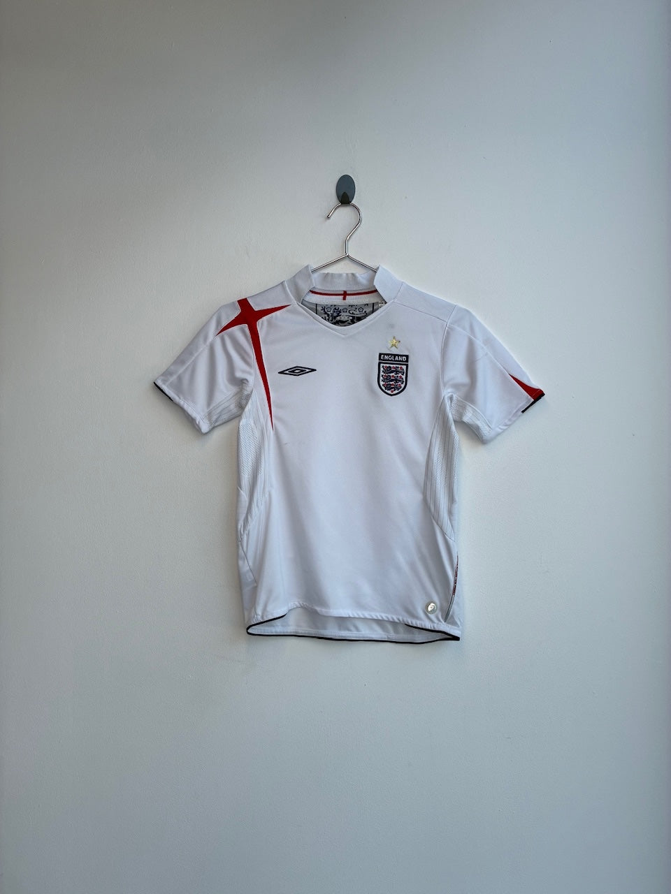 Umbro England Home Jersey 05/07