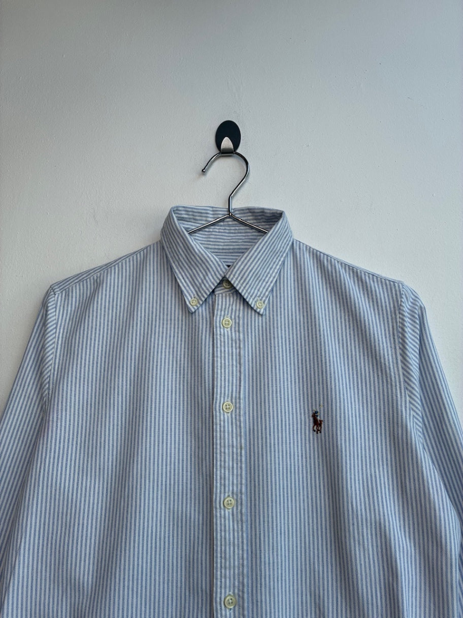 Ralph Lauren Ladies Striped Blue Shirt