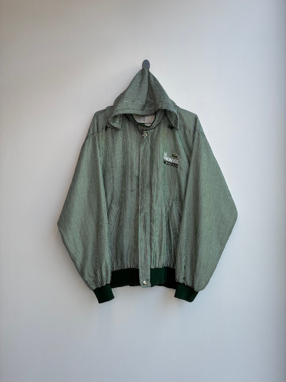 La Chemise Lacoste Green Bomber Jacket