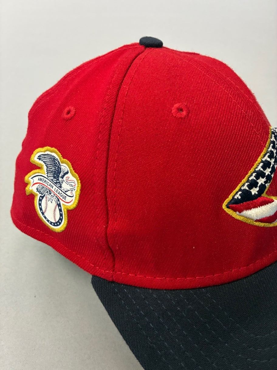 Cleveleand Indians New Era Stars & Stripes Hat