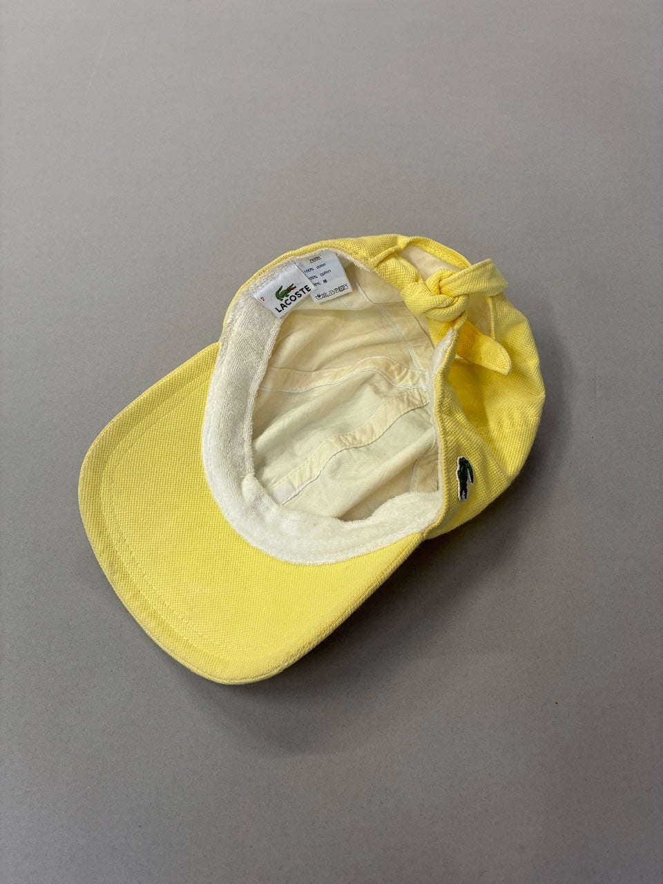 Lacoste Yellow Cap