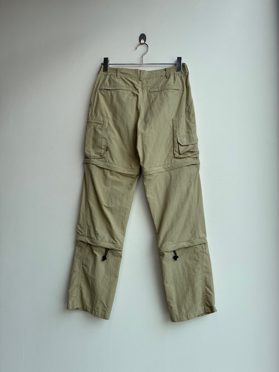 Fjall Raven Cream Convertible Pants
