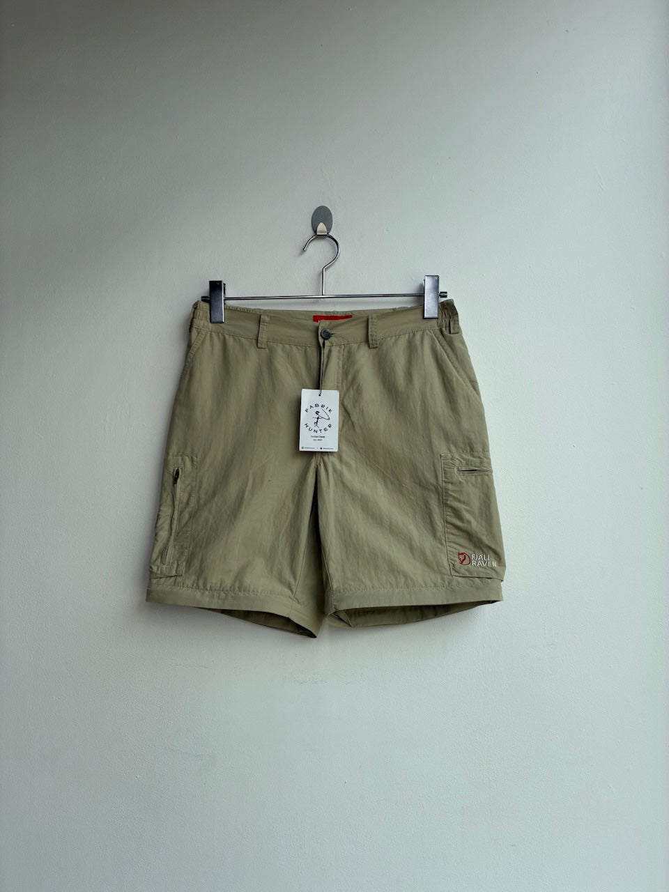 Fjall Raven Cream Convertible Pants