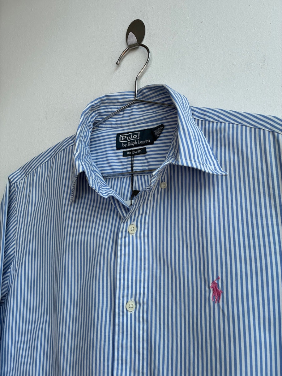 Ralph Lauren Light Blue Striped Shirt
