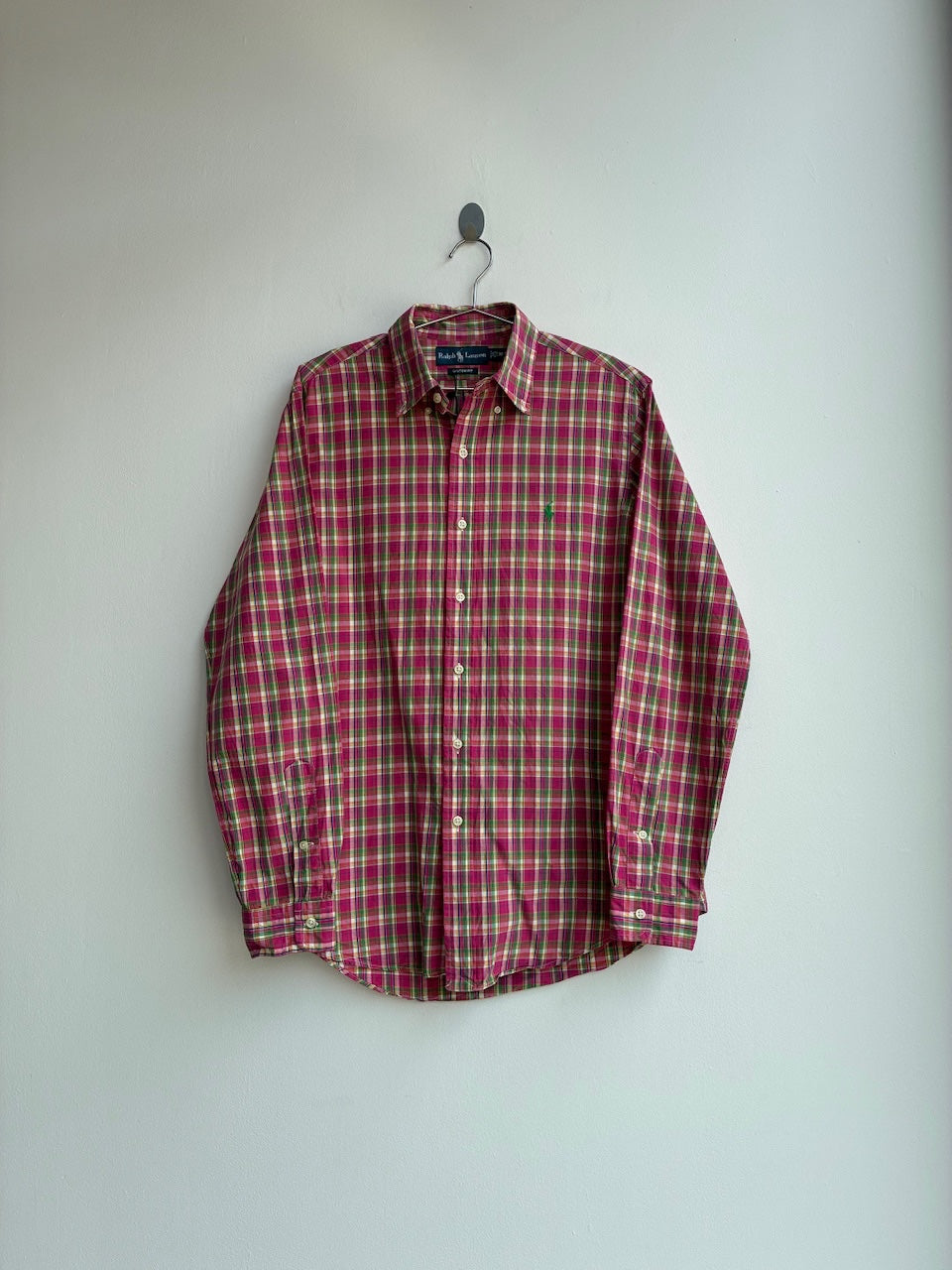 Ralph Lauren Pink Checkered Shirt
