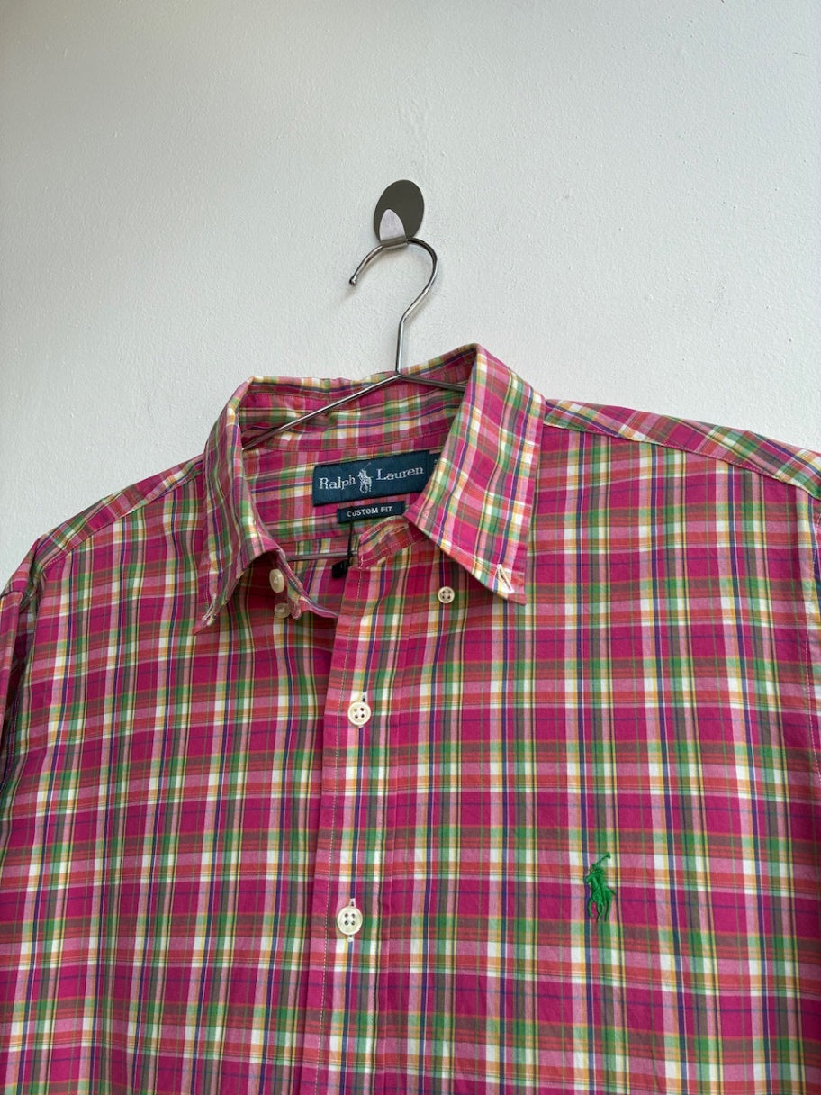 Ralph Lauren Pink Checkered Shirt