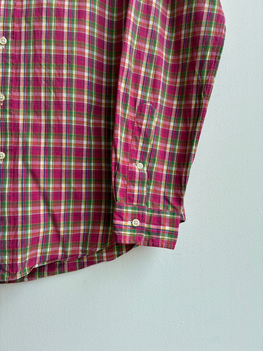 Ralph Lauren Pink Checkered Shirt