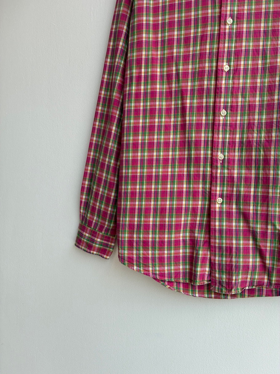 Ralph Lauren Pink Checkered Shirt
