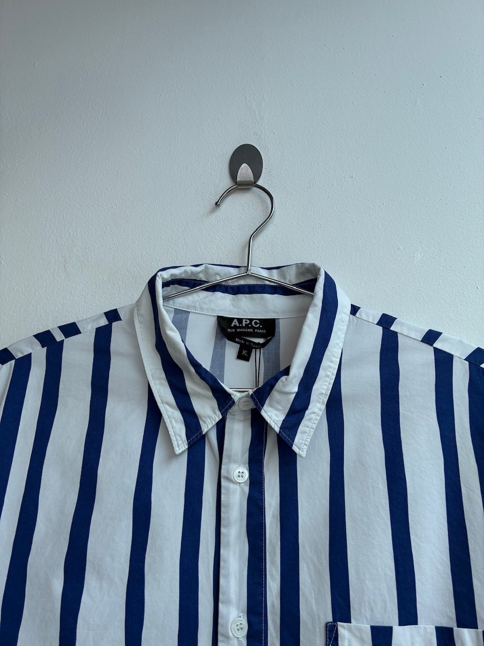 A.P.C Blue Striped Shirt