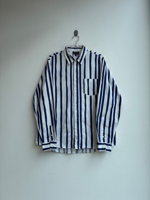 A.P.C Blue Striped Shirt