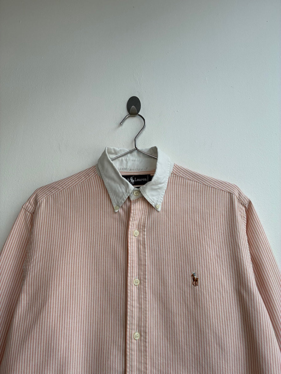 Ralph Lauren Orange Striped Shirt