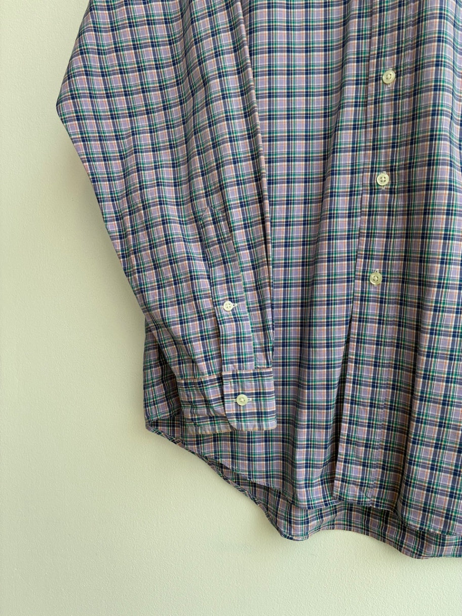 Ralph Lauren Purple Checkered Shirt