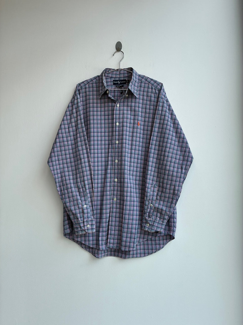 Ralph Lauren Purple Checkered Shirt