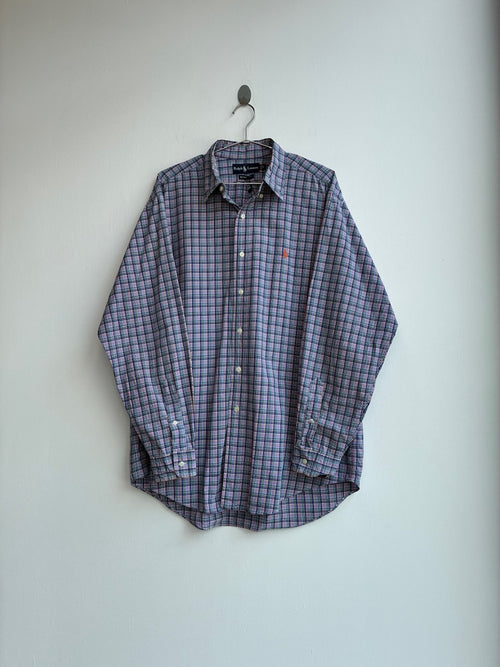 Ralph Lauren Purple Checkered Shirt