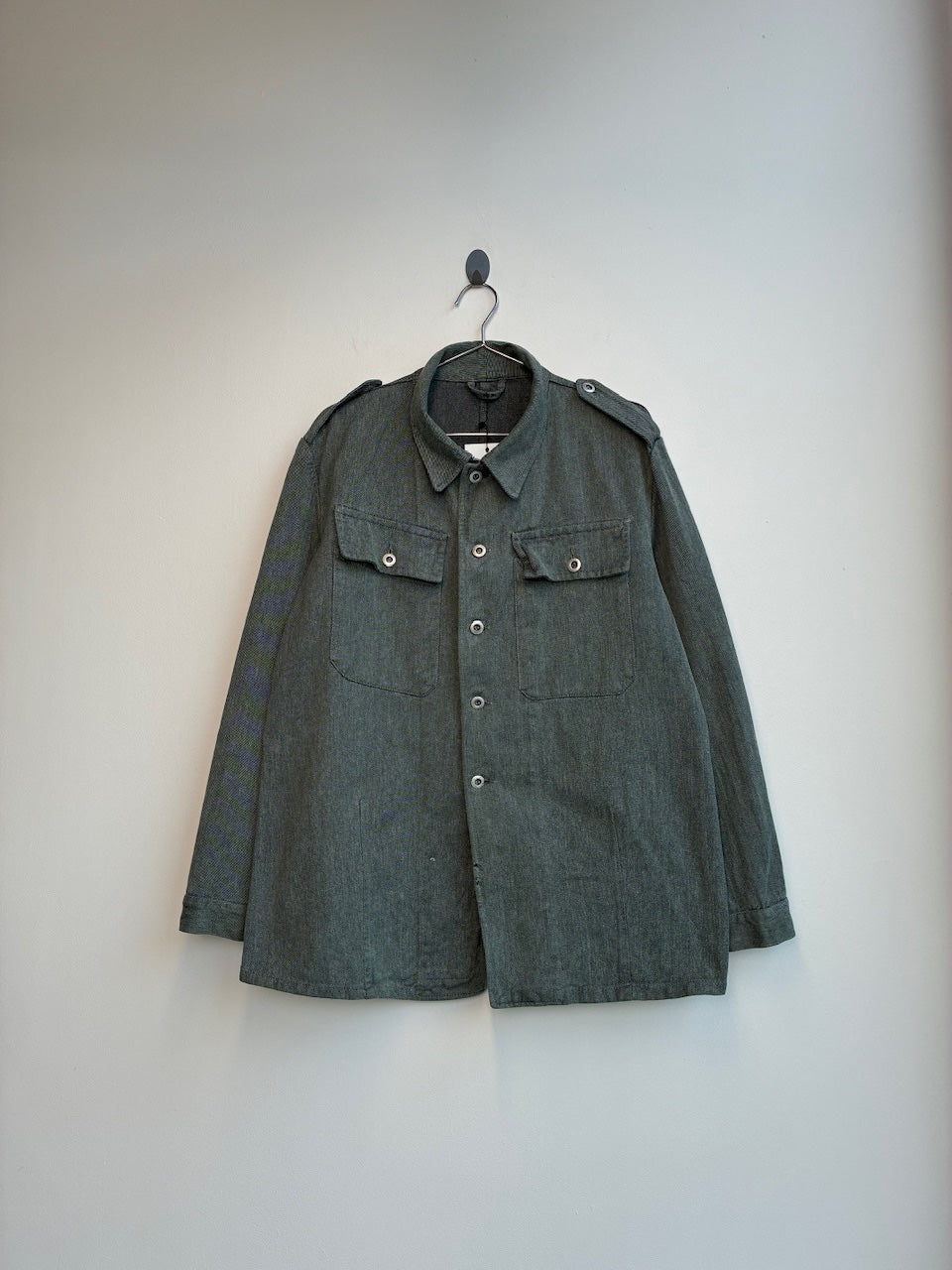 Grey Denim Shacket