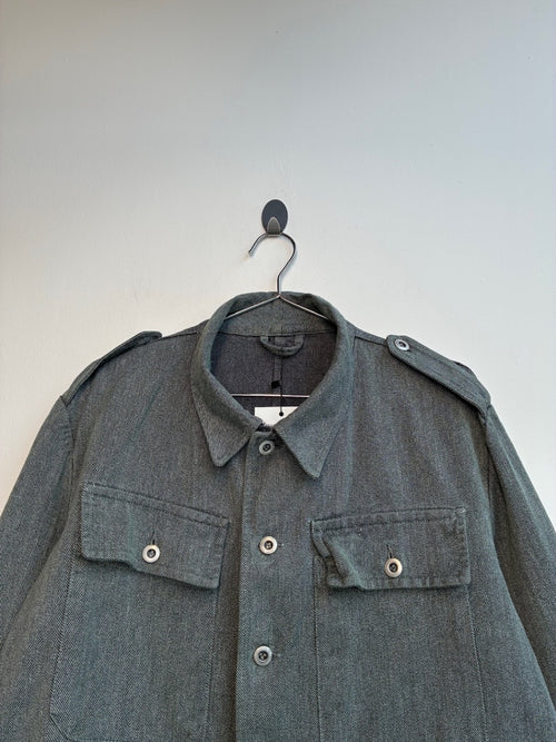 Grey Denim Shacket