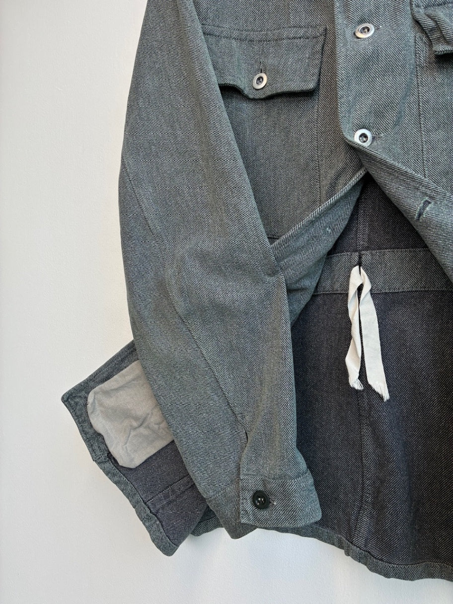 Grey Denim Shacket