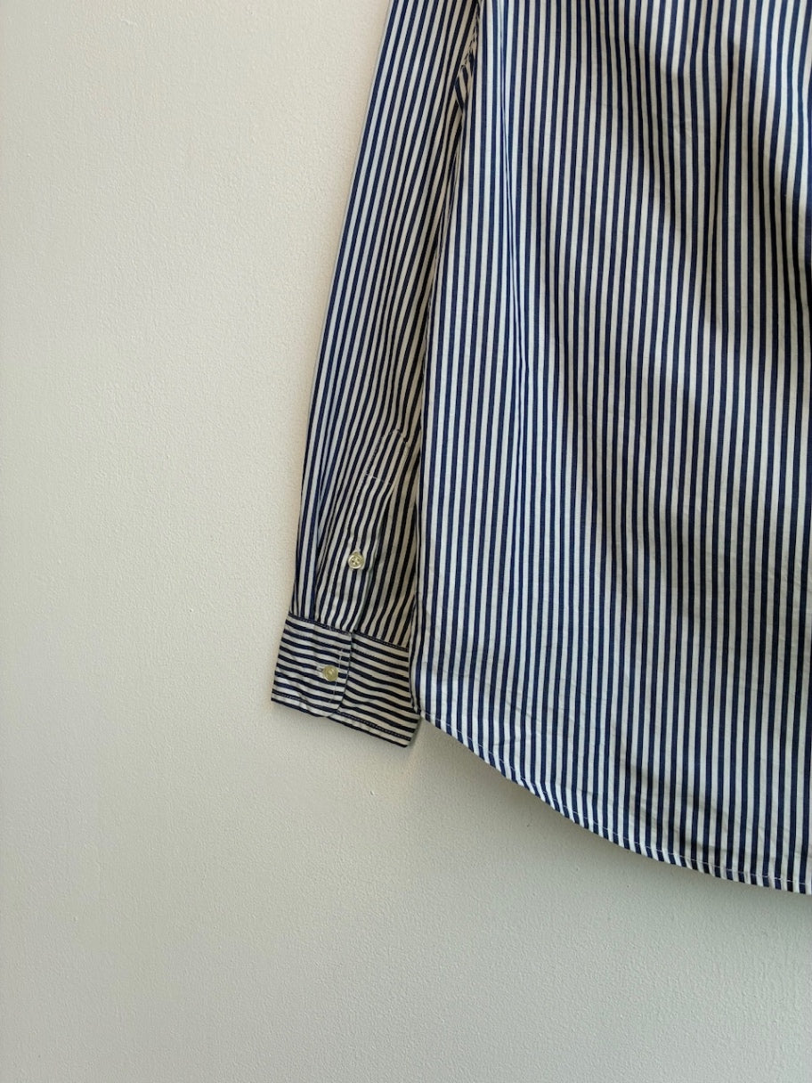 Ralph Lauren Dark Blue Striped Shirt