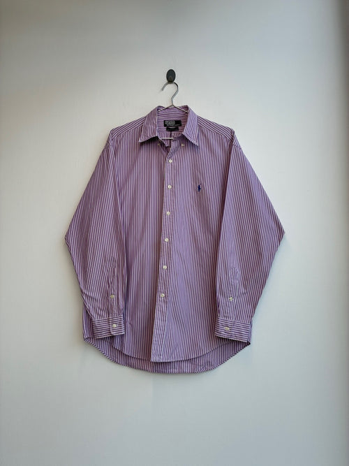 Polo by Ralph Lauren Purple Striped Shirt