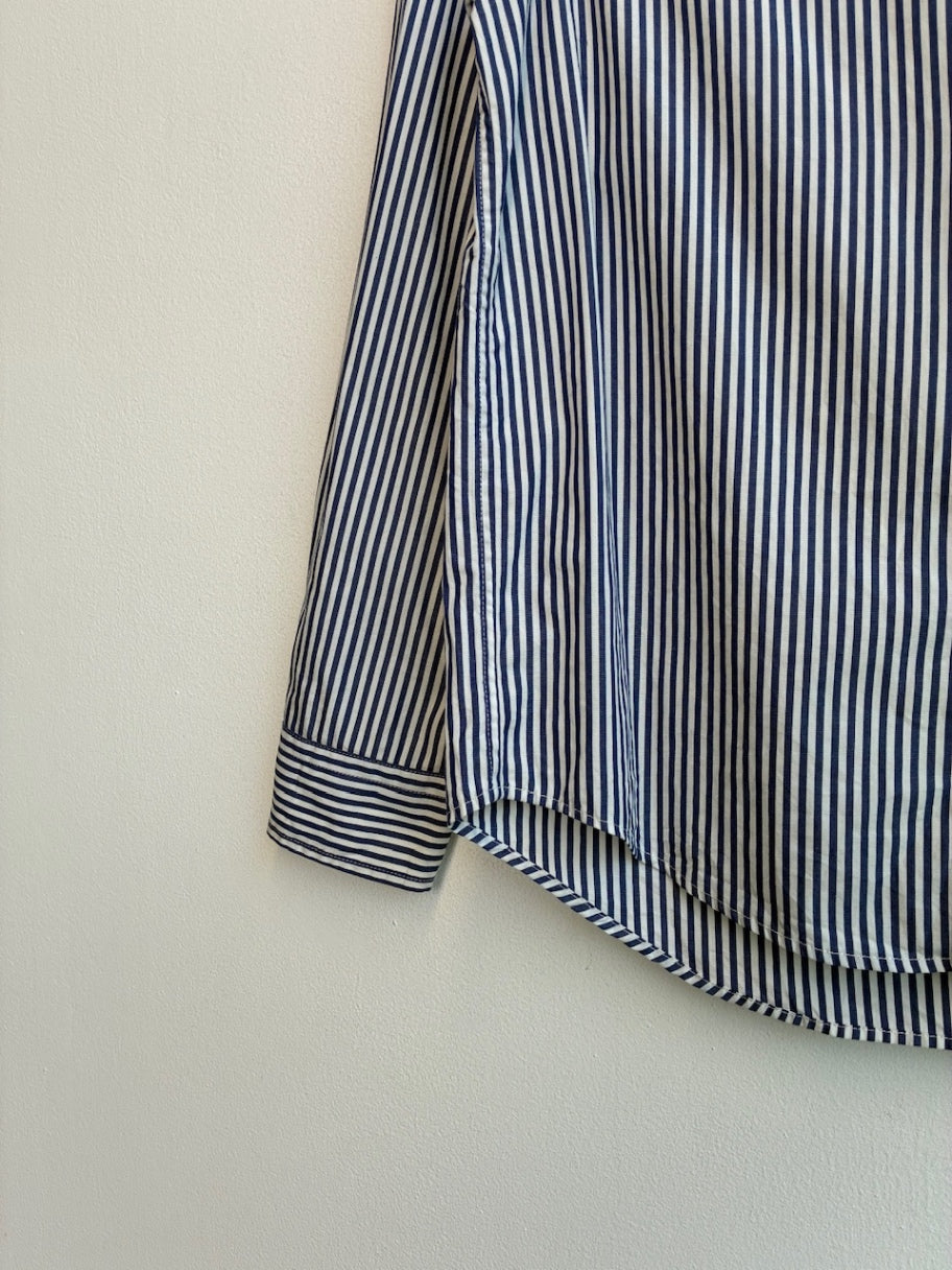 Ralph Lauren Dark Blue Striped Shirt