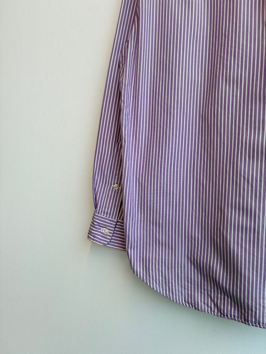 Polo by Ralph Lauren Purple Striped Shirt