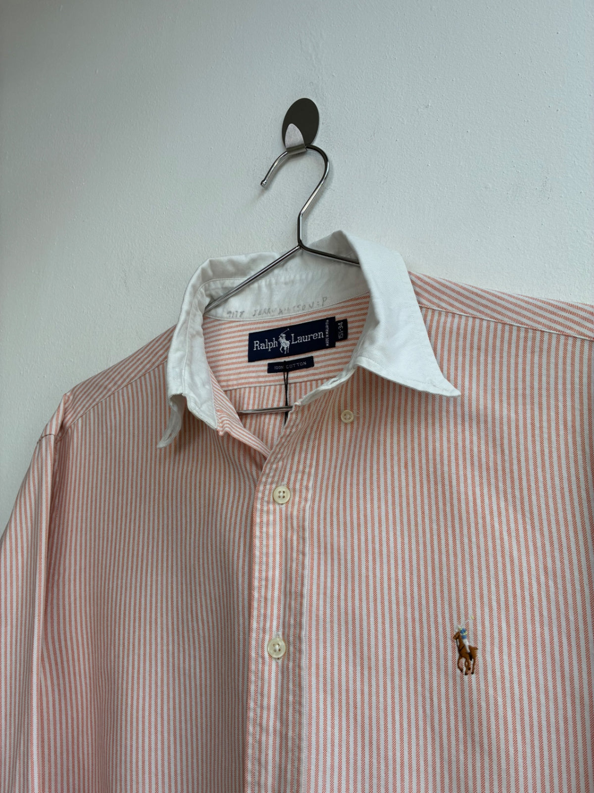 Ralph Lauren Orange Striped Shirt
