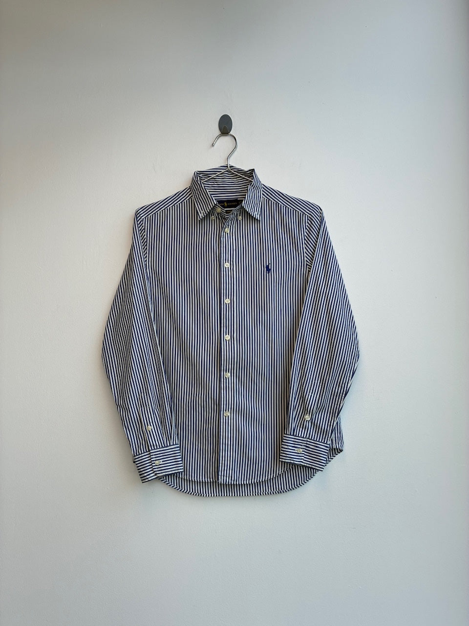 Ralph Lauren Dark Blue Striped Shirt
