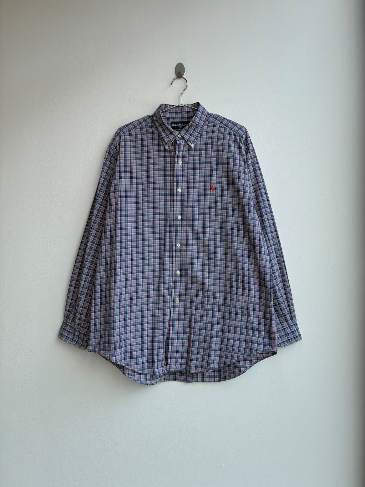 Ralph Lauren Purple Checkered Shirt